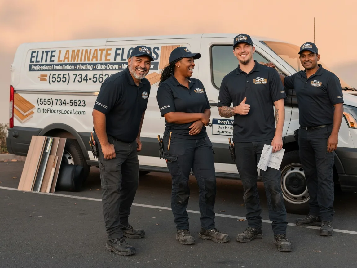 Laminate flooring installation company in Fox, OK